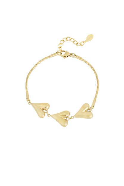 hearts unfolded bracelet