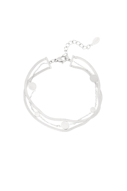 double coin bracelet