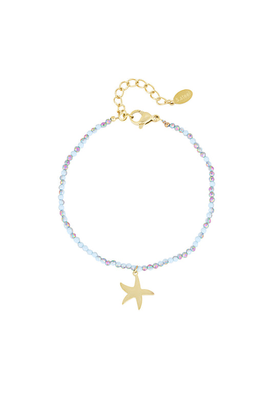 Bracelet colorful starfish