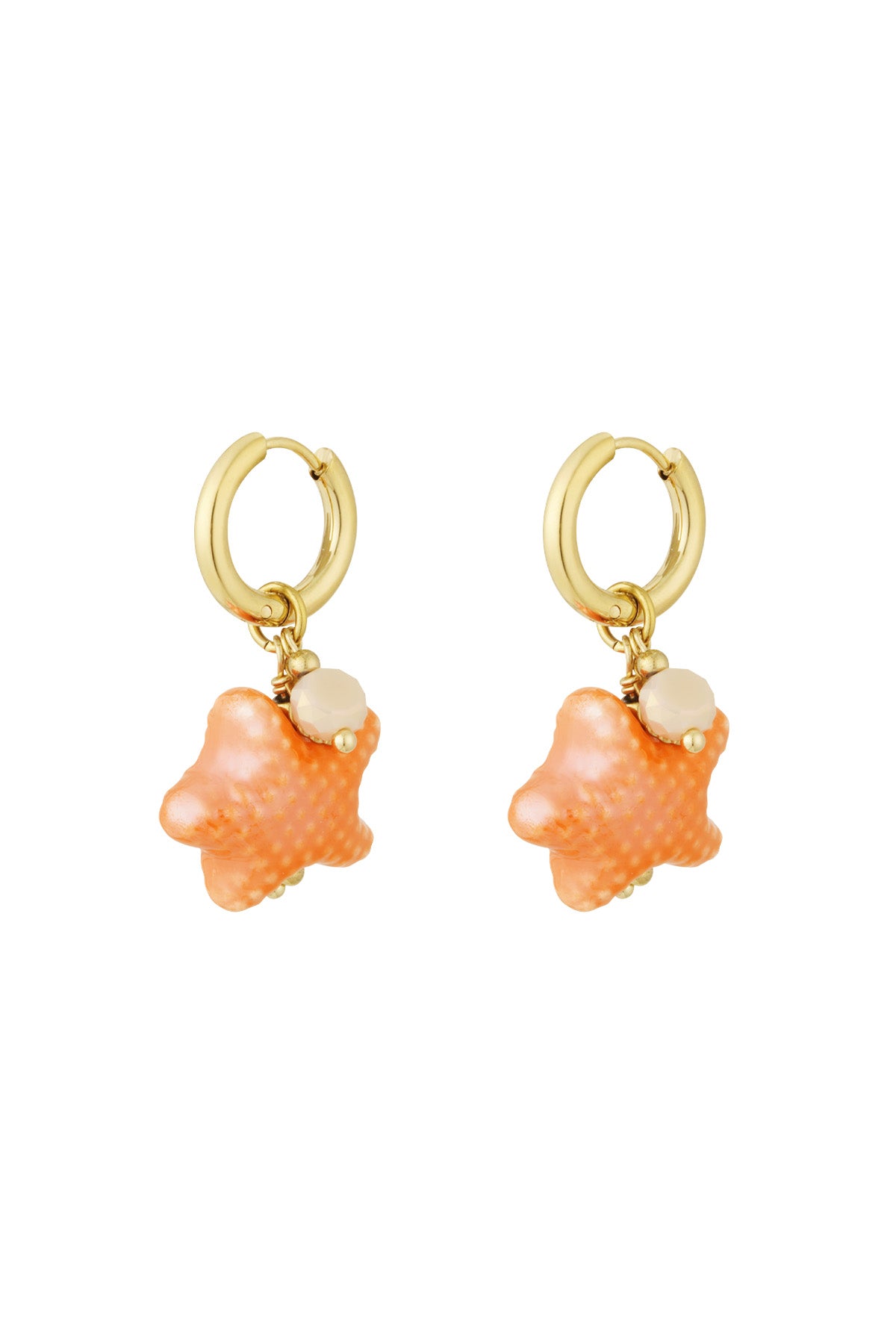 starry earrings - blue & 