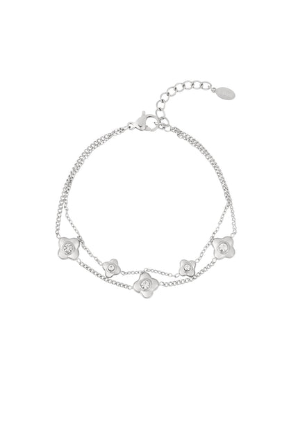 flowery bracelet