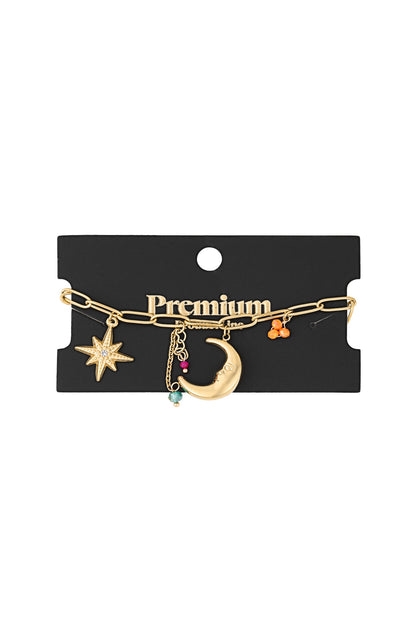 Charm bracelet Moon light