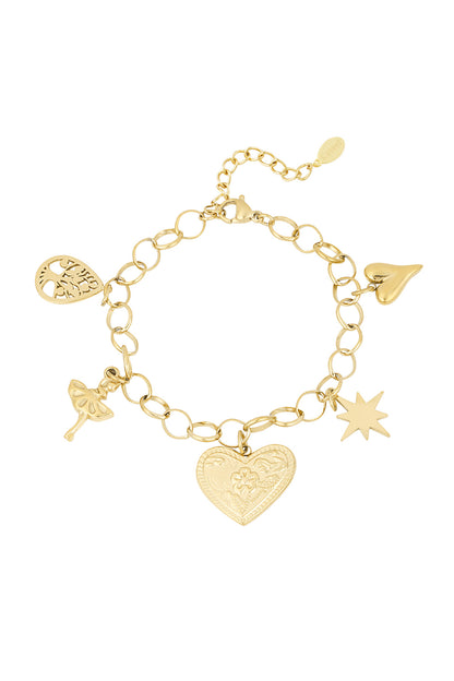 heartfelt sparkle bracelet