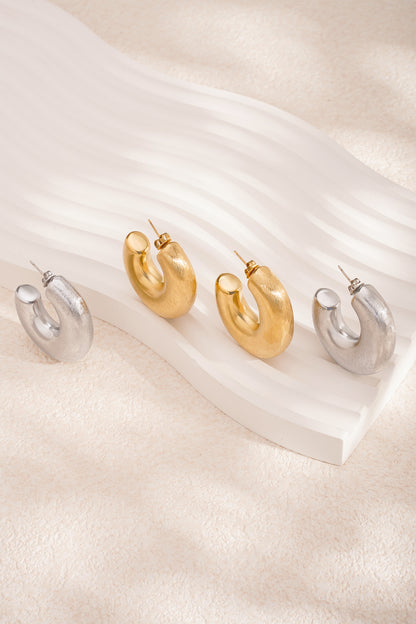 everyday hoops earrings