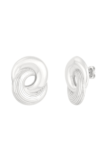 circle fusion earrings