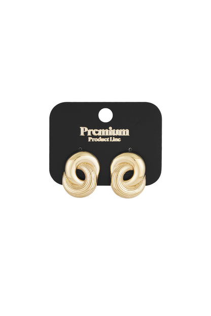 circle fusion earrings