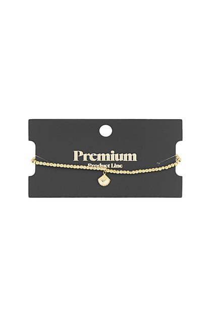 simple bracelet small shell
