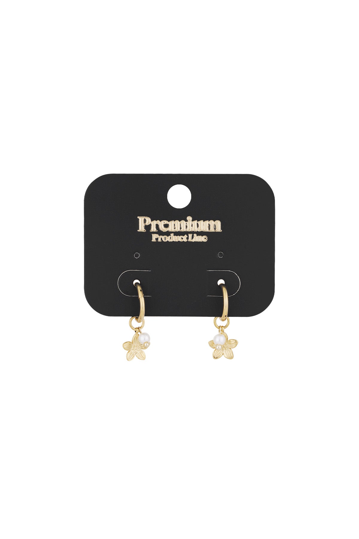 pearl blossom earrings