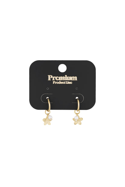 pearl blossom earrings