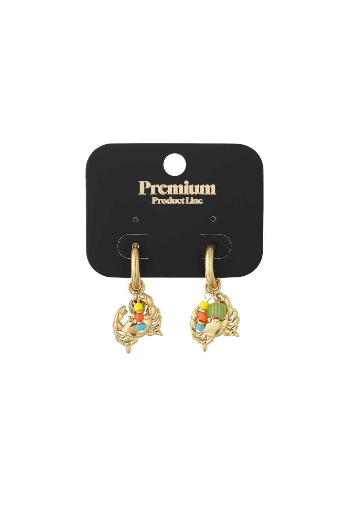 crab earrings