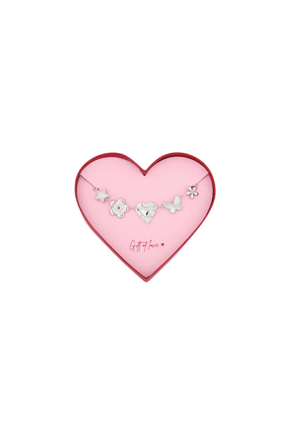 gift of love stainless steel butterfly love bracelet
