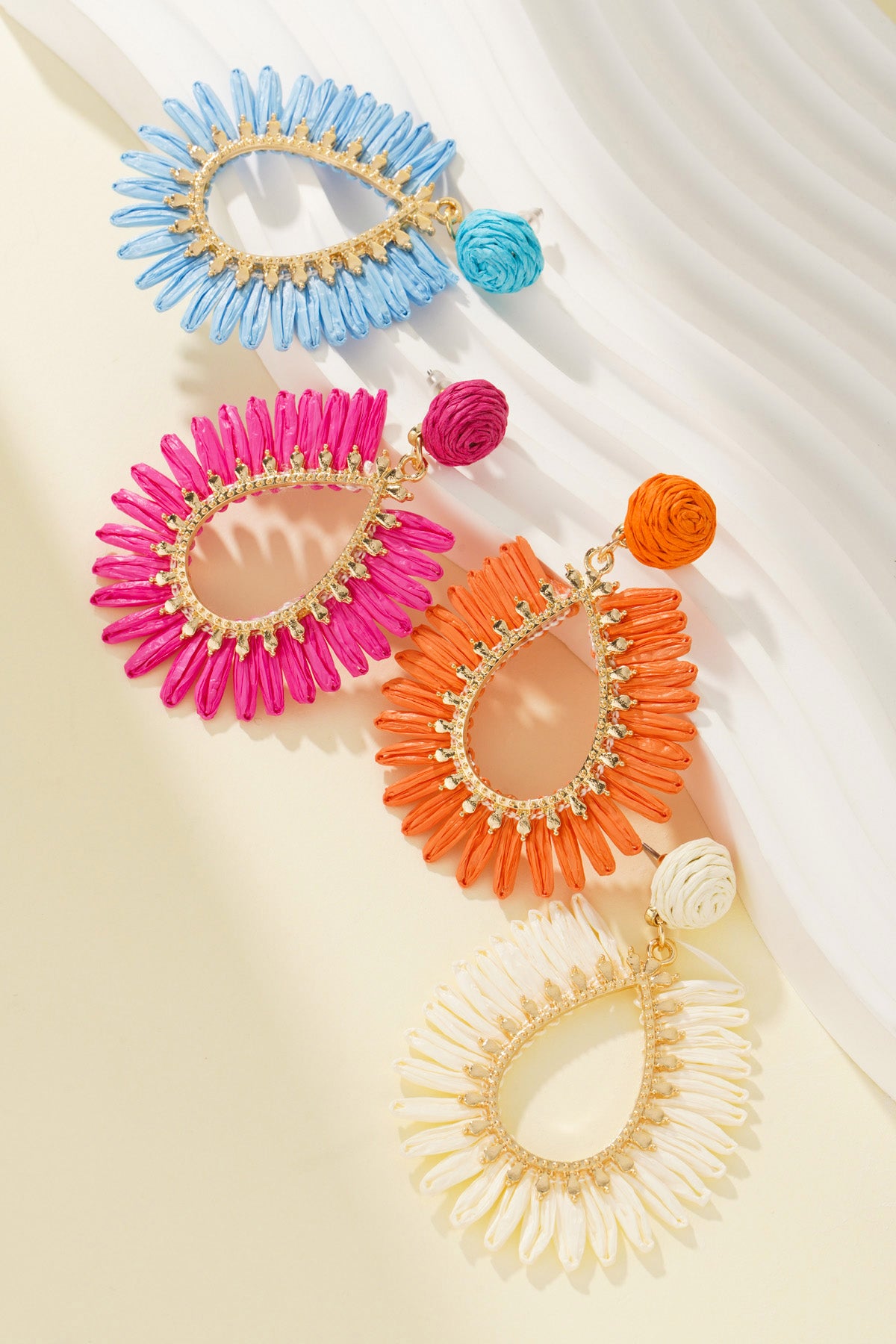 Spring Vibes Earrings - Off White