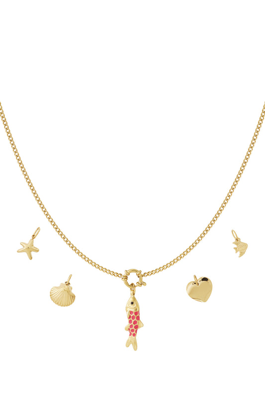 Fish DIY necklace