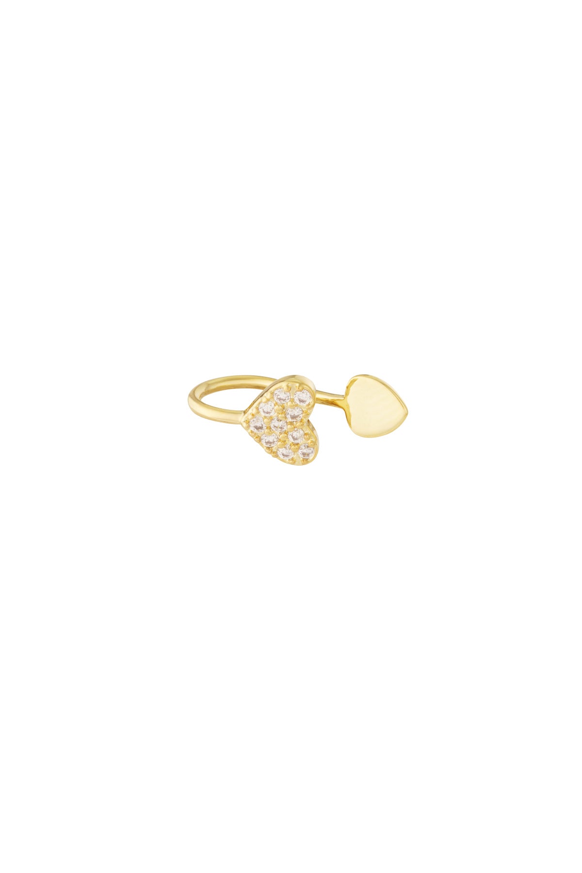 Nose & ear cuff heart