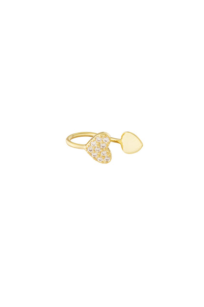 Nose & ear cuff heart