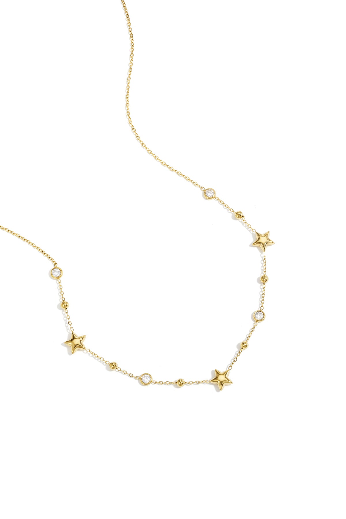 Stainless Steel Chain Necklaces Star Simple Daily Simple Series Women's jewelry