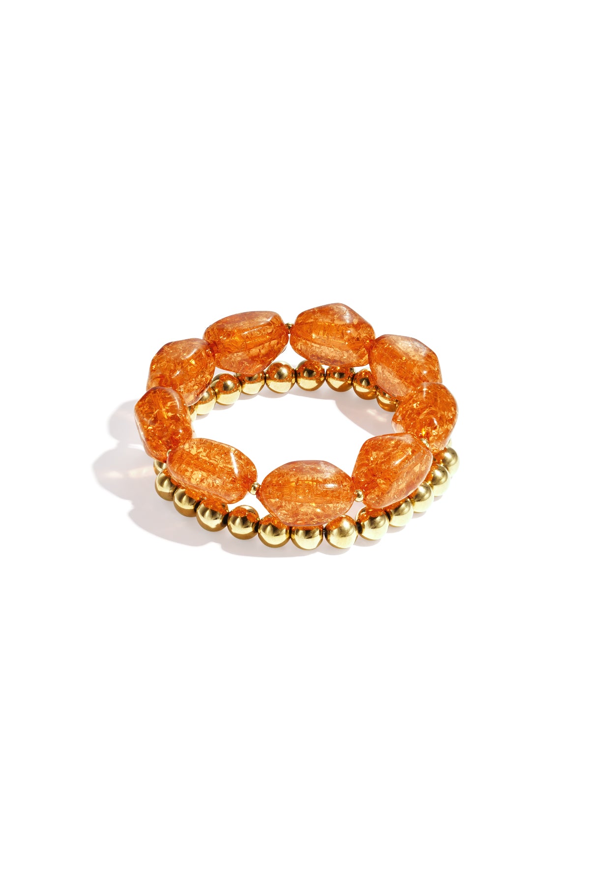 Stainless Steel Beaded Bracelets Beads Casual Daily Simple Series Women's jewelry