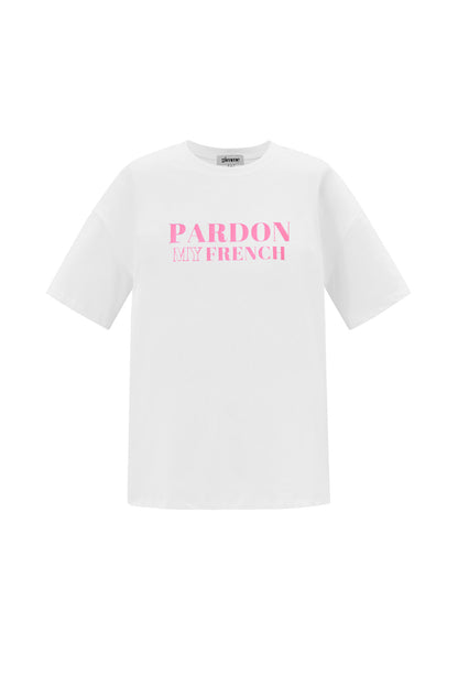 Cotton Women's T-shirt Casual Letters