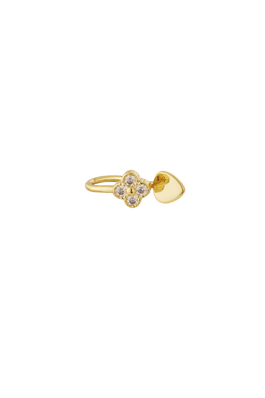 Nose and ear cuff flower