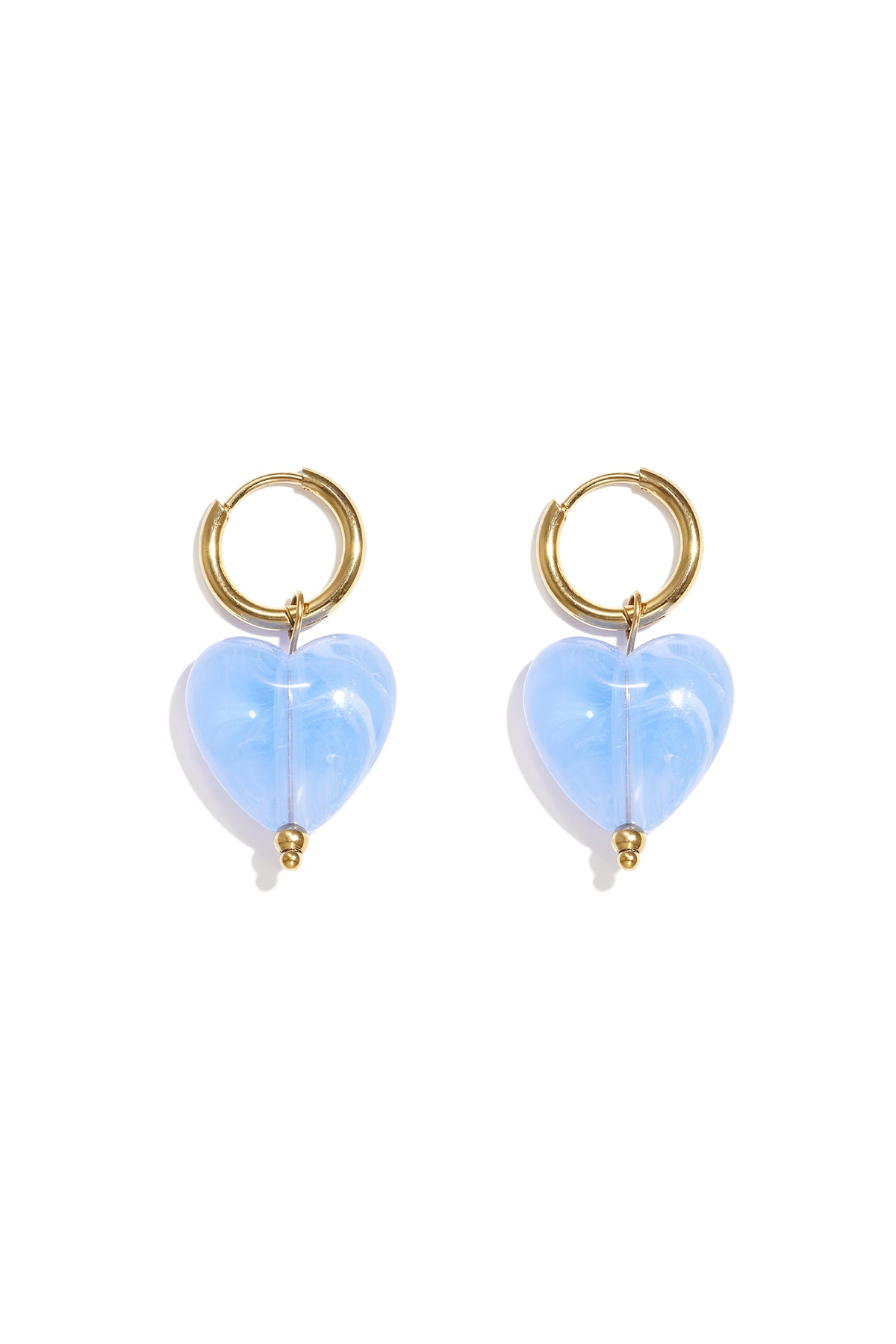 Stainless Steel Drop Earrings Heart Casual Daily Simple Series Women's jewelry