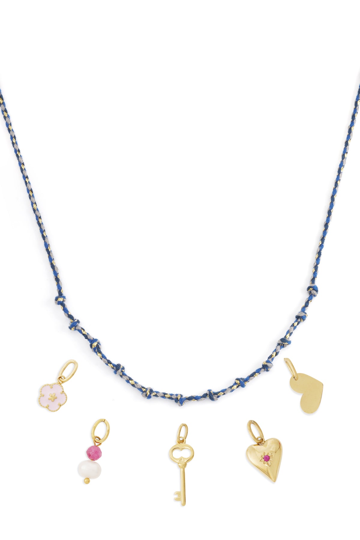Cotton Chain Necklaces mixed color Casual Daily