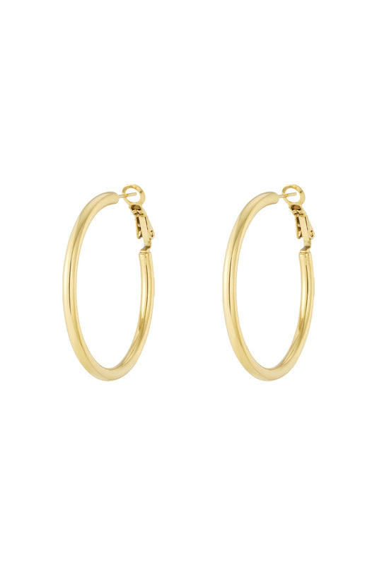 Basic Hoop earrings M