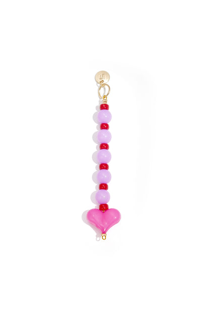 Bag charms Heart Sweet Acrylic Daily Accessories