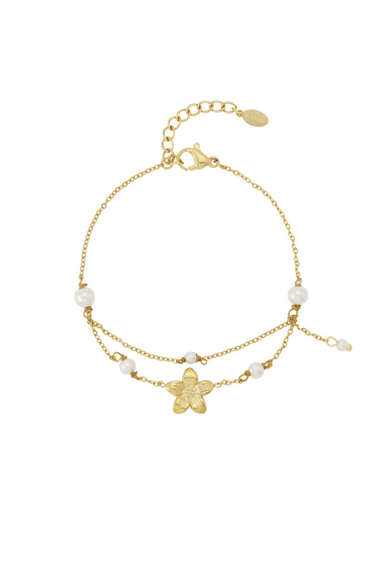 Double trouble flower Bracelet