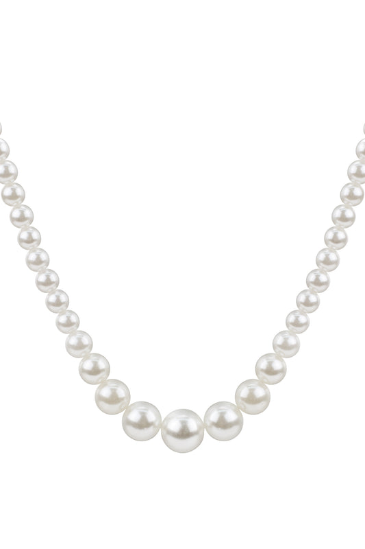 Honey pearl necklace -20mm