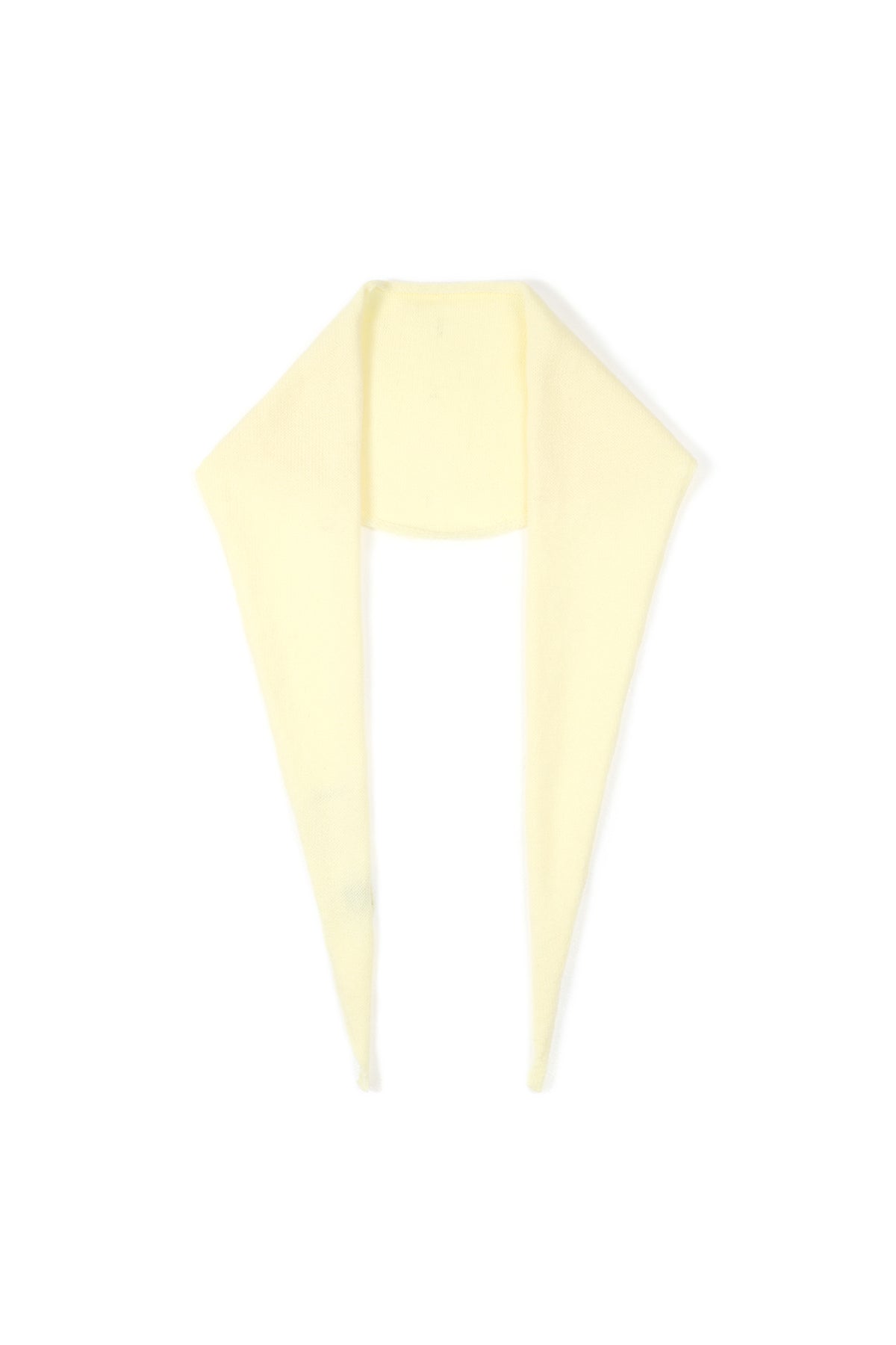 Minimalist Solid Color Triangle Scarf