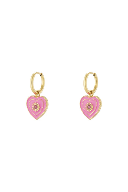 Heartfelt charm Earrings