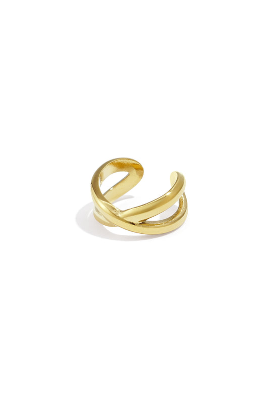 Stainless Steel Ear Cuffs lines Simple Daily Simple Series Women's jewelry