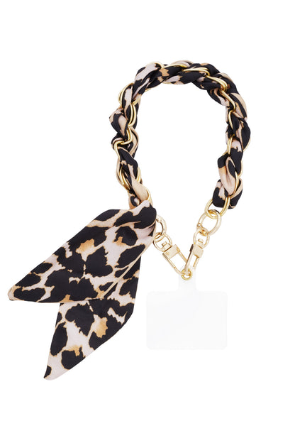 phone cord wild heart-beige 