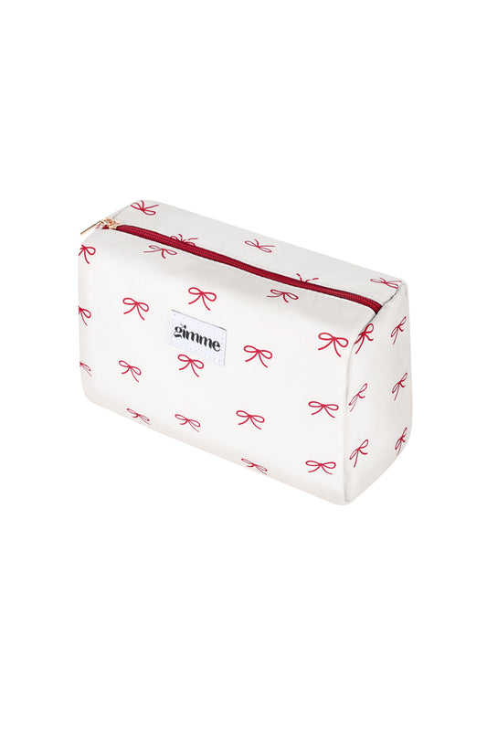 Make-up bag bows