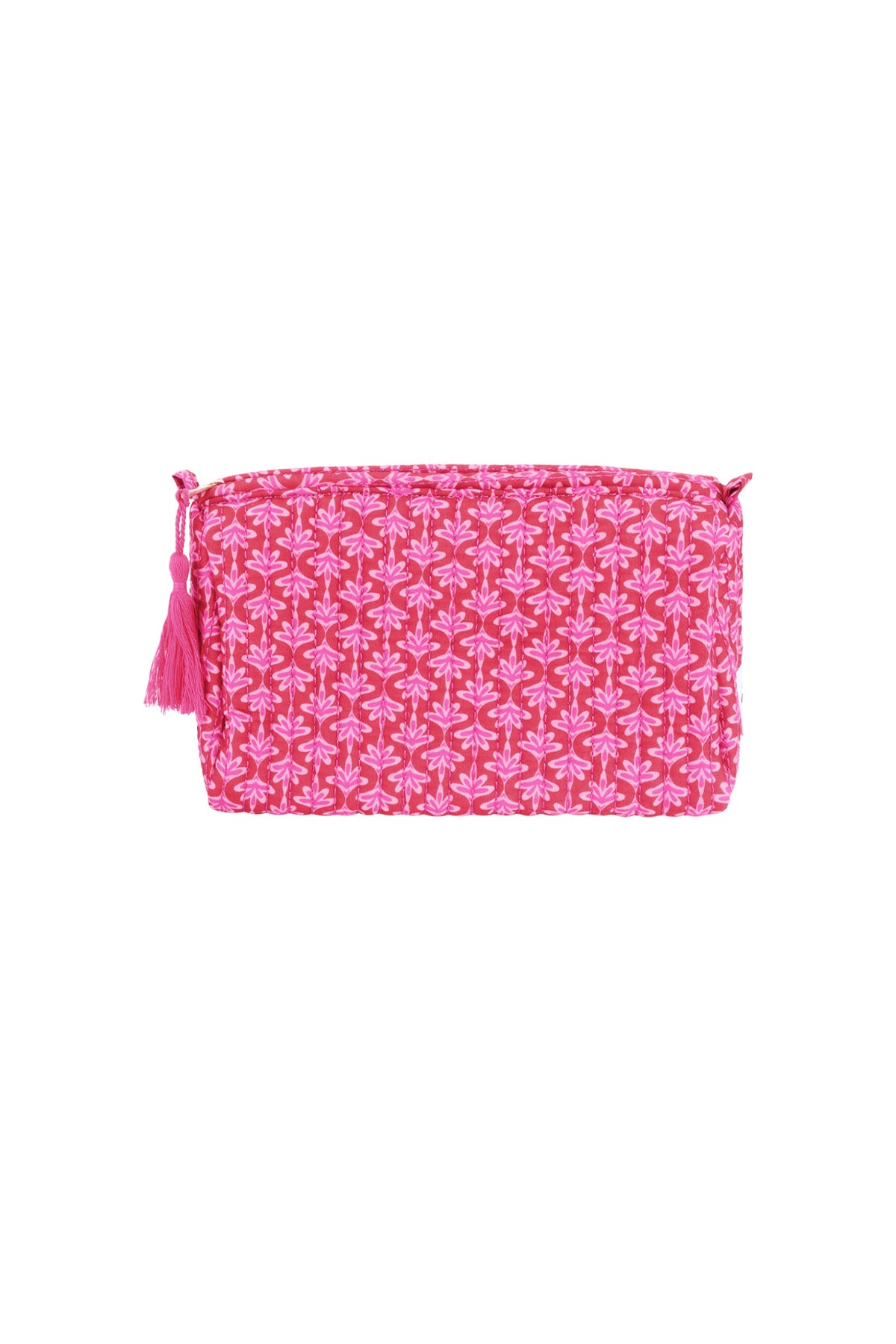 Floral makeup bag medium