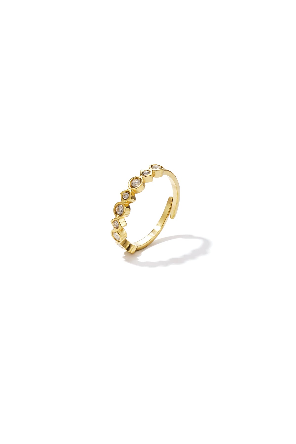 Stainless Steel Minimalist Rings circle Simple Daily Simple Series Women's jewelry