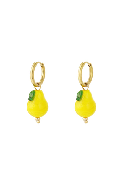 Pear Earrings