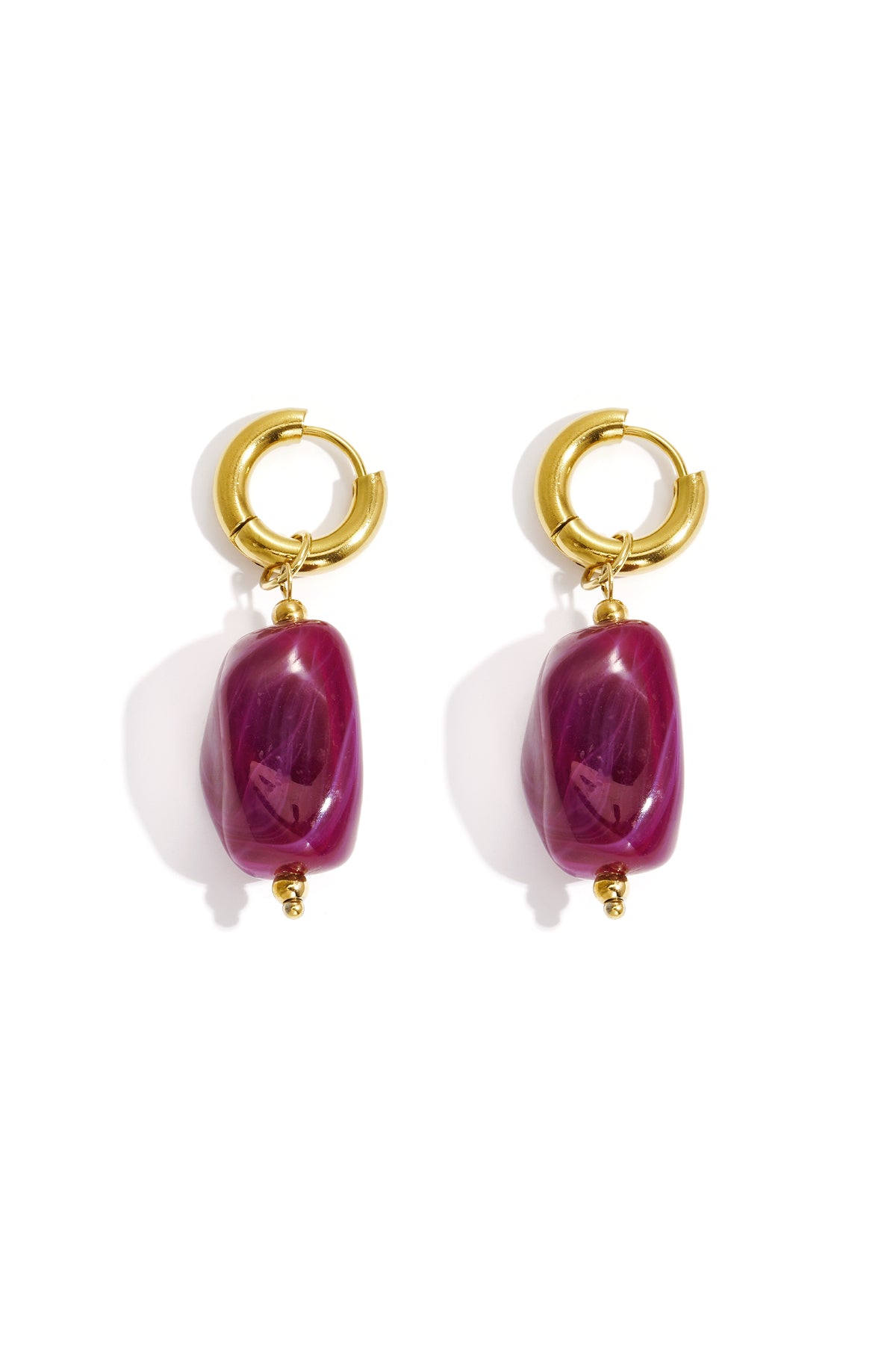 Resin Drop Earrings irregular shape Casual Daily Simple Series Women's jewelry