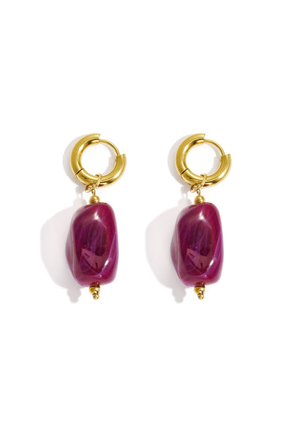 Resin Drop Earrings irregular shape Casual Daily Simple Series Women's jewelry