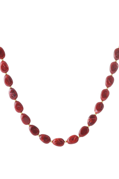 Acrylic Beaded Necklaces Beads Casual Daily-13mm*18.4mm