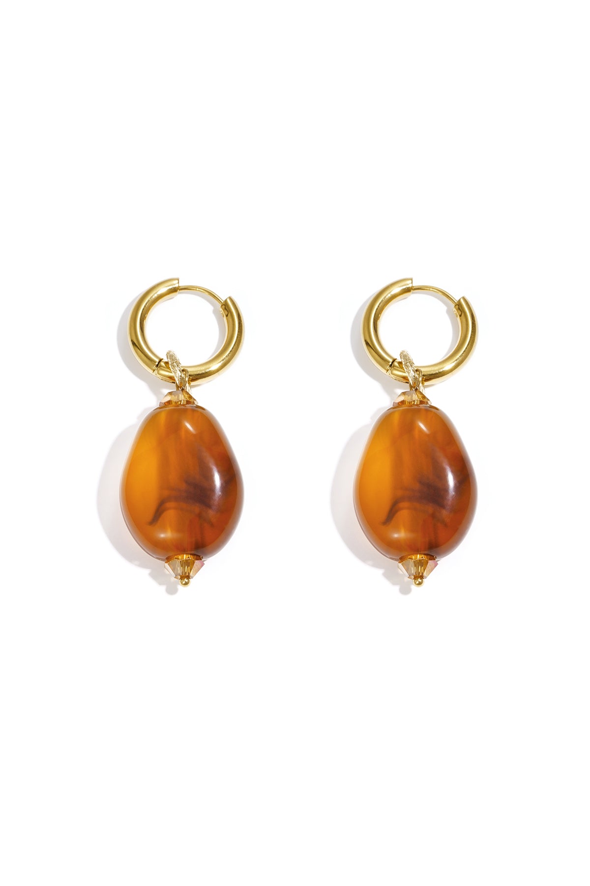 Resin Drop Earrings irregular shape Casual Daily Simple Series Women's jewelry