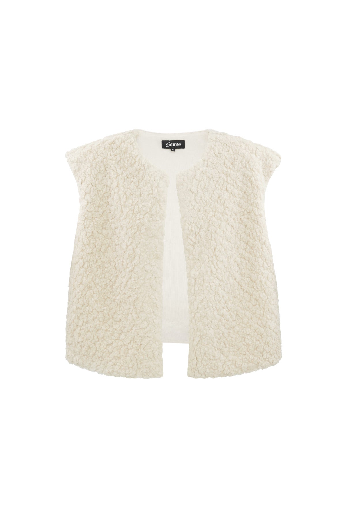 Woven Polyester Fiber Women's Vest Casual Solid Color Fall/Winter