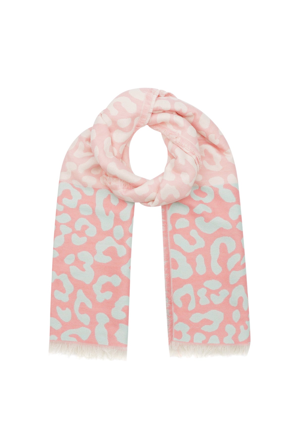 Winter scarf leopard lover