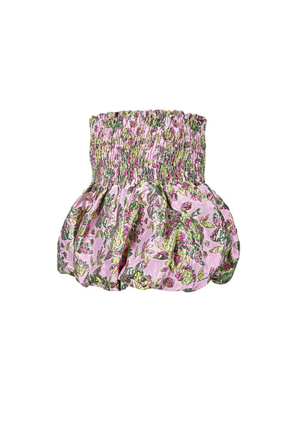 Silk Blend Sleeveless Top Peplum Spring/Summer