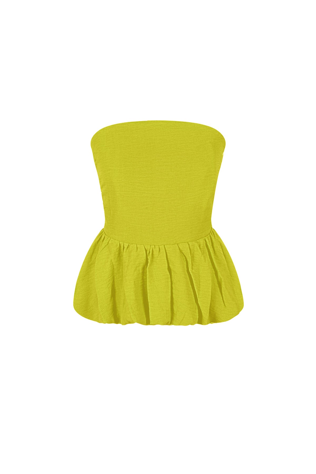 Polyester Women's Sleeveless Top Ruffle Hem