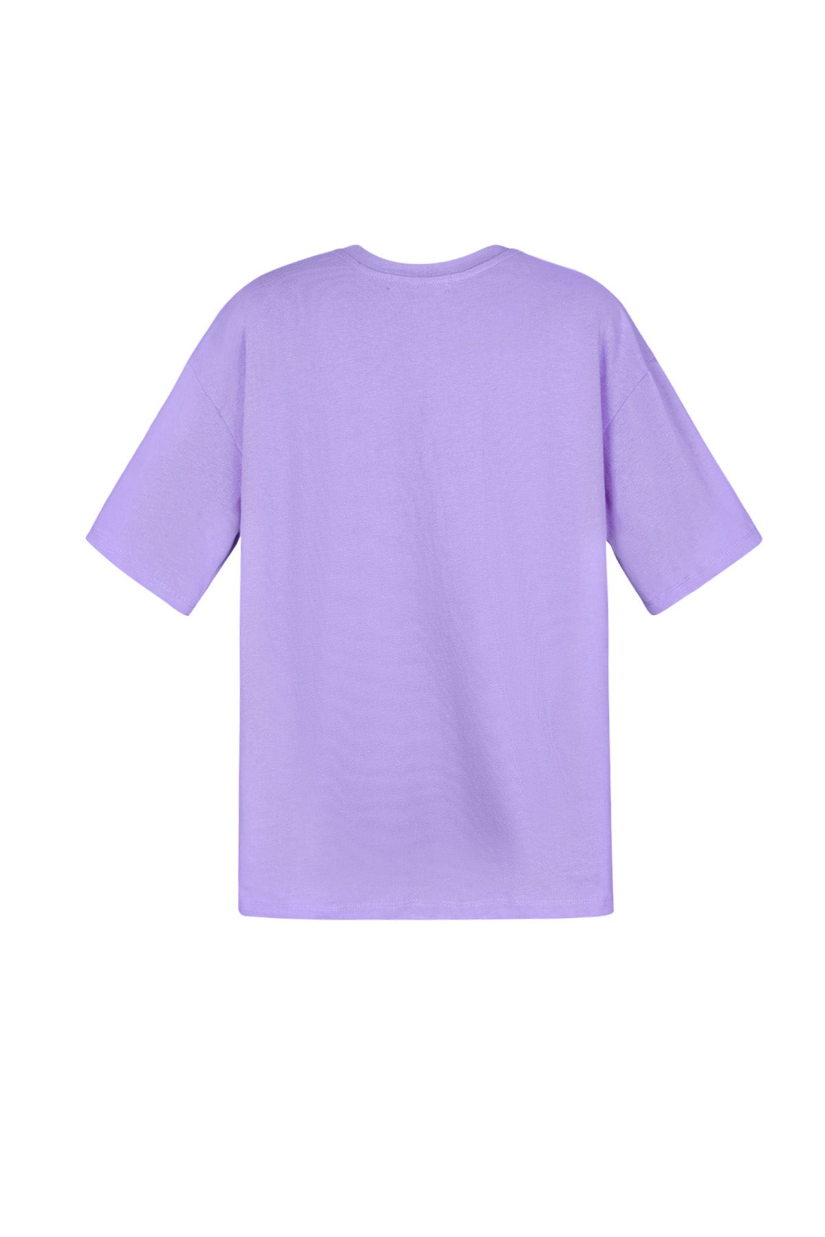 Cotton Women's T-shirt Oversized Butterfly Print