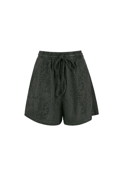Cotton Women's Shorts Drawstring Elastic Waist