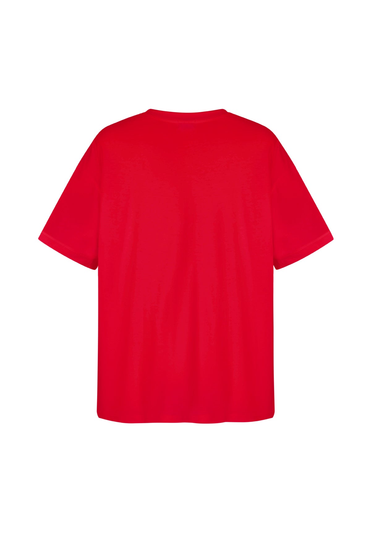 Cotton Women's T-shirt Oversized OUI Print