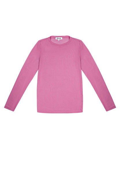 Polyester Women's Long Sleeve Top Sheer Mesh Sporty
