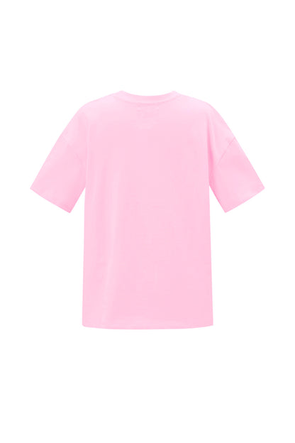 Cotton Women's T-shirt Street Random Print